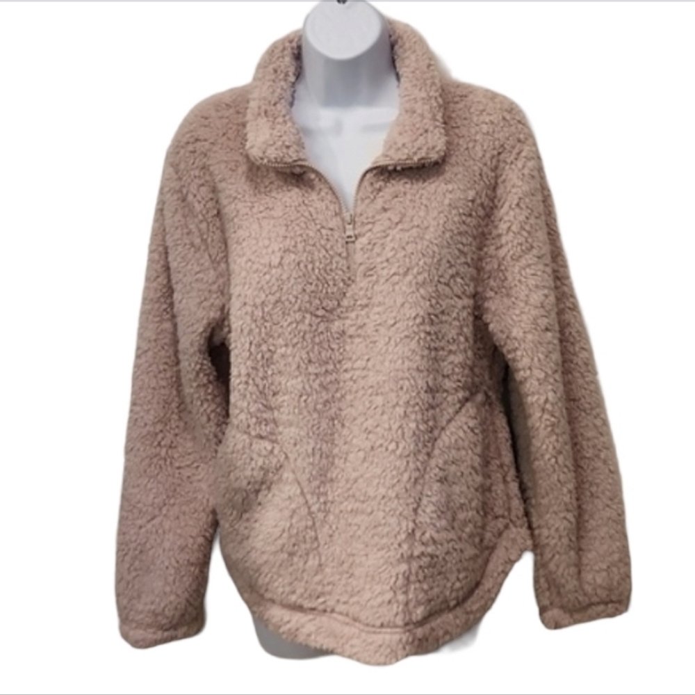 Gap Sherpa Pullover Bomber Jacket